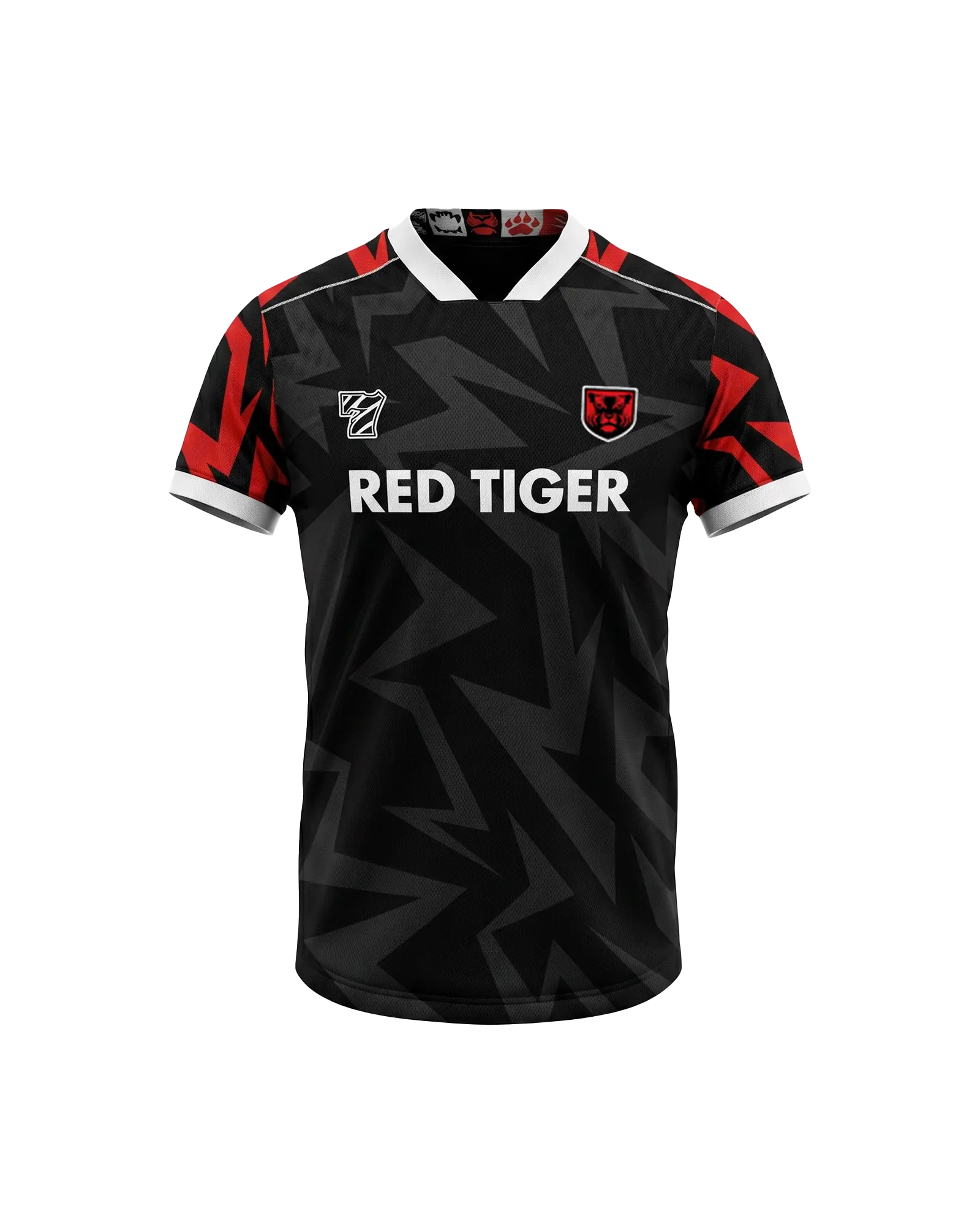 Red Tiger Football Shirt